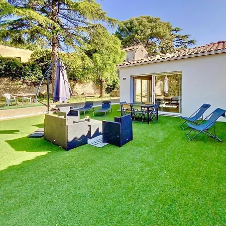 Piscine & Jardin Ensoleille 6 Pers Au Calme Villa